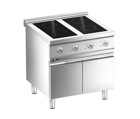 جودة  Floor Western Induction Four-zone Cooking Range with Cabinet مصنع